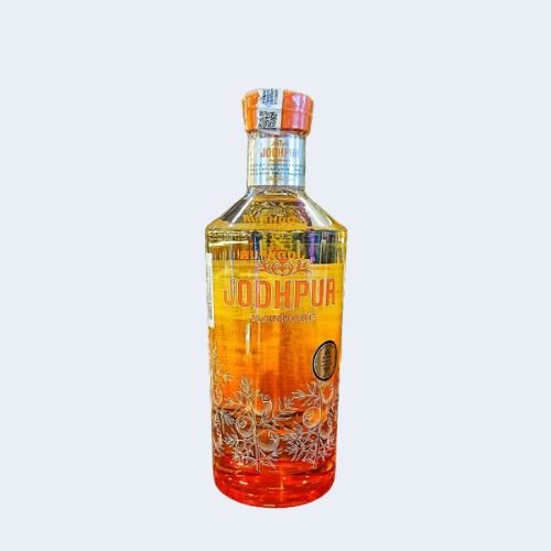<h4>Jodhpur Mandore Distilled Gin</h4>
                                        <div class='border-bottom my-3'></div> 
                                        <table id='alt-table' cellpadding='3' cellspacing='1' border='1' align='center' width='80%'>
                                            <thead id='head-dark'><tr><th>Quantity</th><th>Price/Unit</th></tr></thead>
                                            <tr><td>700ml</td><td class='price'>₹4500</td></tr>
                                        </table>
                                        <b class='text-start'>Description :</b>
                                                <p class='text-justify mt-2'>Jodhpur Mandore begins with a base of Jodhpur London Dry Gin, blended with macerations of native Indian citrus fruits such as bitter orange, calamansi or Buddha's hand.</p>