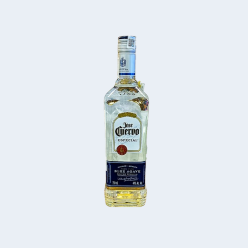 <h4>Jose Cuervo Tequila Especial Silver</h4>
                                    <div class='border-bottom my-3'></div>
                                    <table id='alt-table' cellpadding='3' cellspacing='1' border='1' align='center' width='80%'>
                                        <thead id='head-dark'><tr><th>Quantity</th><th>Price/Unit</th></tr></thead>
                                        <tr><td>750ml</td><td class='price'>₹2560</td></tr>
                                    </table>
                                    <b class='text-start'>Description :</b>
                                            <p class='text-justify mt-2'>Jose Cuervo Tequila Made using blue agave from the family estate in Jalisco, Mexico, Jose Cuervo Especial® Silver is double-distilled for smooth, crisp, clean tequila. Its aroma is fresh and clean with hints of agave,it lives up to its claim as the original party starter.</p>