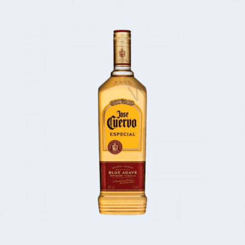 <h4>Jose Cuervo Especial Gold Tequila</h4>
                            <div class='border-bottom my-3'></div>                     
                            <table id='alt-table' cellpadding='3' cellspacing='1' border='1' align='center' width='80%'>
                                                    <thead id='head-dark'><tr><th>Quantity</th><th>Price/Unit</th></tr></thead>
                                                    <tr><td>750ml</td><td>₹3360</td></tr>
                                                </table>
                                                <b class='text-start'>Description :</b>
                                            <p class='text-justify mt-2'>Cuervo® Gold is golden-style joven tequila made from a blend of reposado (aged) and younger tequilas. Ever the story-maker, Cuervo® Gold's own story includes the leading role in the invention of The Margarita, and it is still the perfect tequila for that beloved cocktail. 40% Alc./Vol. (80 Proof).</p>
