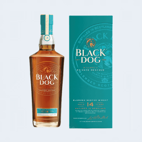 Black Dog Private Reserva 14YO Blended Scotch Whiskey
                            <div class='border-bottom my-3'></div>                     
                            <table id='alt-table' cellpadding='3' cellspacing='1' border='1' align='center' width='80%'>
                                                    <thead id='head-dark'><tr><th>Quantity</th><th>Price/Unit</th></tr></thead>
                                                    <tr><td>750ml</td><td>₹3880</td></tr>
                                                </table>
                                                <b class='text-start'>Description :</b>
                                            <p class='text-justify mt-2'>A rare, complex yet incomparably smooth blend, you can discover delicate hints of vanilla and lightly toasted oak in the Black Dog Millard's Private Reserve 14YO. Gentle underlying citrus flavour from the 200-year-old Linkwood distillery located in the heart of Speyside accentuates the taste profile of Black Dog.</p>