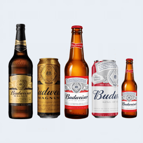 <h4>Budweiser Beer</h4>
                                    <div class='border-bottom my-3'></div>
                                    <table id='alt-table' cellpadding='3' cellspacing='1' border='1' align='center' width='80%'>
                                        <thead id='head-dark'><tr><th>Quantity</th><th>Price/Unit</th></tr></thead>
                                        <tr><td>650ml</td><td>₹190</td></tr>
                                        <tr><td>500ml</td><td>₹150</td></tr>
                                    </table>
                                    <b class='text-start'>Description :</b>
                                            <p class='text-justify mt-2'>Budweiser beer is a medium-bodied, American-style lager beer. Brewed with high quality barley malt, a blend of premium hop varieties, fresh rice and filtered water, this American beer is crisp and full of flavor. Budweiser beer has 5% ABV and contains 145 calories and zero grams of fat per serving.</p>