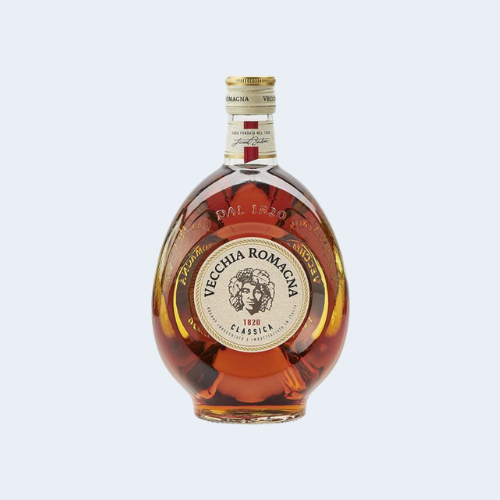 <h4>Vecchia Romagna Classica Brandy</h4>
                                    <div class='border-bottom my-3'></div> 
                                    <table id='alt-table' cellpadding='3' cellspacing='1' border='1' align='center' width='80%'>
                                        <thead id='head-dark'><tr><th>Quantity</th><th>Price/Unit</th></tr></thead>
                                        <tr><td class='price'>750ml</td><td class='price'>₹7860</td></tr>
                                    </table>
                                    <b class='text-start'>Description :</b>
                                            <p class='text-justify mt-2'>Vecchia Romagna Classica is produced through selection of the best grapes, the continuous distillation process and aging in fine oak barrels. This combination allows to obtain a brandy with a fresh, subtle flavour. It presents an elegant light amber colour with heightened transparency.</p>