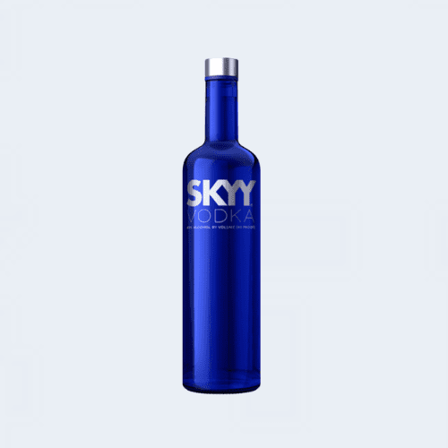 <h4>Skyy Vodka</h4>
                                        <div class='border-bottom my-3'></div> 
                                    <table id='alt-table' cellpadding='3' cellspacing='1' border='1' align='center' width='80%'>
                                        <thead id='head-dark'><tr><th>Quantity</th><th>Price/Unit</th></tr></thead>
                                        <tr><td>750ml</td><td class='price'>₹1680</td></tr>
                                    </table>
                                    <b class='text-start'>Description :</b>
                                            <p class='text-justify mt-2'>SKYY vodka is an American vodka spirit produced by the Campari America division of Campari Group of Milan, Italy, formerly SKYY Spirits LLC. SKYY Vodka is 40% ABV or 80 proof, except in Australia and New Zealand where it is 37.5% ABV / 75 Proof and in South Africa where it is 43% ABV / 86 Proof.