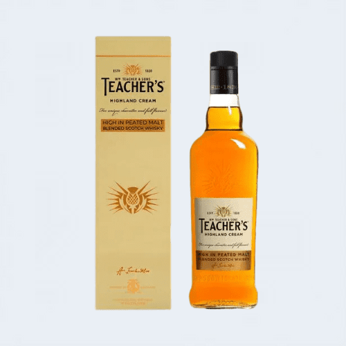 <h4>Teacher's Highland Cream Blended Scotch Whiskey</h4>
                                              <div class='border-bottom my-3'></div> 
                                            <table class='mb-3' id='alt-table' cellpadding='3' cellspacing='1' border='1' align='center' width='80%'>
                                                <thead id='head-dark'><tr><th>Quantity</th><th>Price/Unit</th></tr></thead>
                                                <tr><td>1Litre</td><td class='price'>₹2370</td></tr>
                                            </table>
                                            <b class='text-start'>Description :</b>
                                            <p class='text-justify mt-2'>Teacher's Highland is a very nice blend, on the nose, malty, oaky, vanilla, toffee, a hint of smoke and peat. The taste is very smooth, creamy, vanilla, oak and toffee, the peat is there, but very subtle.</p>