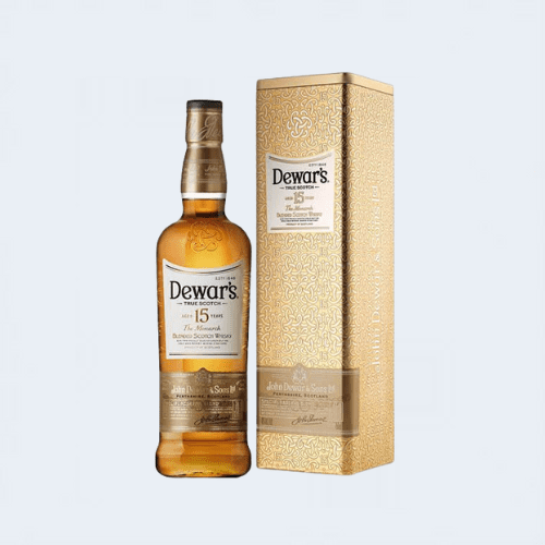 <h4>Dewar's 15YO Blended Scotch Whiskey</h4>
                                              <div class='border-bottom my-3'></div> 
                                            <table class='mb-3' id='alt-table' cellpadding='3' cellspacing='1' border='1' align='center' width='80%'>
                                                <thead id='head-dark'><tr><th>Quantity</th><th>Price/Unit</th></tr></thead>
                                                <tr><td>750ml</td><td class='price'>₹3560</td></tr>
                                            </table>
                                            <b class='text-start'>Description :</b>
                                            <p class='text-justify mt-2'>Dewar's 15YO Blended Scotch is Rich and quite complex with hints of vanilla and butterscotch grape jam mixed with oak. PALATE: Rich, sweet nicely balanced with oak spices, orange peel, wood, and vanilla. Enough pepper notes to give a bit of a bite, but well balanced enough not to overwhelm the sweeter notes.</p>