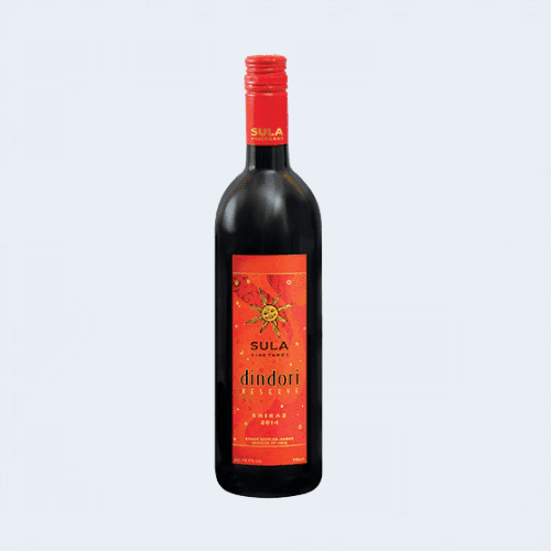 <h4>Sula Vineyards Dindori Reserve Shiraz Red Wine</h4>
                                            <div class='border-bottom my-3'></div>
                                            <table id='alt-table' cellpadding='3' cellspacing='1' border='1' align='center' width='80%'>
                                            <thead id='head-dark'><tr><th>Quantity</th><th>Price/Unit</th></tr></thead>
                                            <tr><td>750ml</td><td>₹1100</td></tr>
                                        </table>
                                        <b class='text-start'>Description :</b>
                                            <p class='text-justify mt-2'>Sula Vineyards Dindori is a fiery wine, which displays all the qualities of a beautiful Shiraz wine. Delicious, spicy, smoky and red fruit notes. This red wine has been made with the most ultimate respect for the environment, following strict sustainable practices.</p>