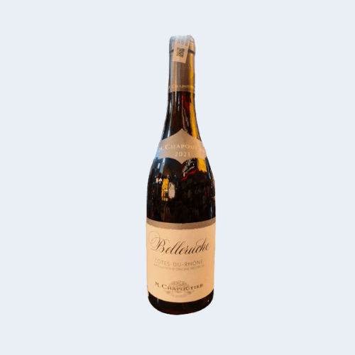 <h4>Chapoutier Belleruhe Cotes Du Rone Red Wine</h4>
                                            <div class='border-bottom my-3'></div>
                                            <table id='alt-table' cellpadding='3' cellspacing='1' border='1' align='center' width='80%'>
                                            <thead id='head-dark'><tr><th>Quantity</th><th>Price/Unit</th></tr></thead>
                                            <tr><td>750ml</td><td class='price'>₹3000</td></tr>
                                        </table>
                                        <b class='text-start'>Description :</b>
                                            <p class='text-justify mt-2'>Chapoutier Belleruhe Cotes Du Rone Red Wine is Garnet red in colour, this wine emits aromas of red fruits such as Morello cherries and spices of licorice and grey pepper. In the mouth, this wine has a great structure with firm and silky tannins.</p>