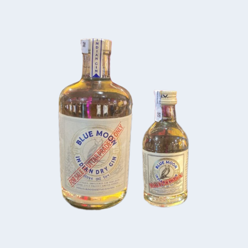 <h4>Blue Moon Indian Dry Gin</h4>
                                    <div class='border-bottom my-3'></div> 
                                    <table id='alt-table' cellpadding='3' cellspacing='1' border='1' align='center' width='80%'>
                                        <thead id='head-dark'><tr><th>Quantity</th><th>Price/Unit</th></tr></thead>
                                        <tr><td>750ml</td><td class='price'>₹1140</td></tr>
                                        <tr><td>180ml</td><td class='price'>₹290</td></tr>
                                    </table>
                                    <b class='text-start'>Description :</b>
                                            <p class='text-justify mt-2'>Blue Moon Indian Dry Gin is a strong juniper-forward gin on the nose with a hint of tangerine. On the palate, juniper, and coriander notes with citrus flavours. The gin finishes with complex layers of flavours that make it a pleasant sipable gin.</p>