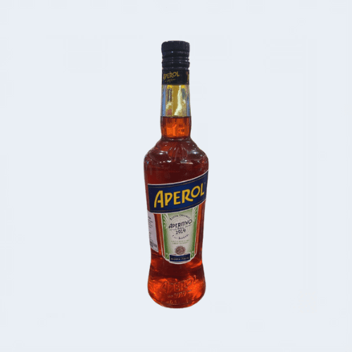 <h4>Aperol Liqueur</h4>
                                    <div class='border-bottom my-3'></div>
                                    <table id='alt-table' cellpadding='3' cellspacing='1' border='1' align='center' width='80%'>
                                        <thead id='head-dark'><tr><th>Quantity</th><th>Price/Unit</th></tr></thead>
                                        <tr><td>700ml</td><td class='price'>₹2280</td></tr>
                                    </table>
                                    <b class='text-start'>Description :</b>
                                            <p class='text-justify mt-2'>Aperol is a bright orange, bittersweet apéritif liqueur with a low (11%) alcohol content. Aperol, like other apéritifs, is meant to stimulate the appetite and is typically consumed before dinner. Aperol is perhaps best known as the star ingredient of a popular cocktail, the Aperol Spritz</p>