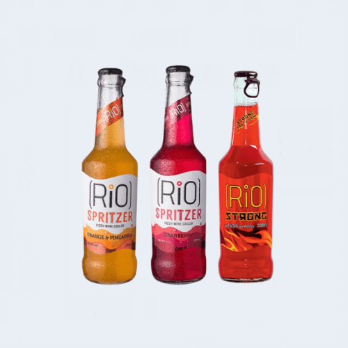 <h4>Rio Beer</h4>
                                    <div class='border-bottom my-3'></div> 
                                    <table id='alt-table' cellpadding='3' cellspacing='1' border='1' align='center' width='80%'>
                                        <thead id='head-dark'><tr><th>Quantity</th><th>Price/Unit</th></tr></thead>
                                        <tr><td>330ml</td><td class='price'>₹120</td></tr>
                                    </table>
                                    <b class='text-start'>Description :</b>
                                            <p class='text-justify mt-2'>Rio Strong brings to you Strong Party Drink is India's first fizzy port wine. It is really strong that contains 15.5% alcohol and it is also fizzed up making it a deliciously refreshing party starter. It is less sweet on the palate but yet strong.</p>