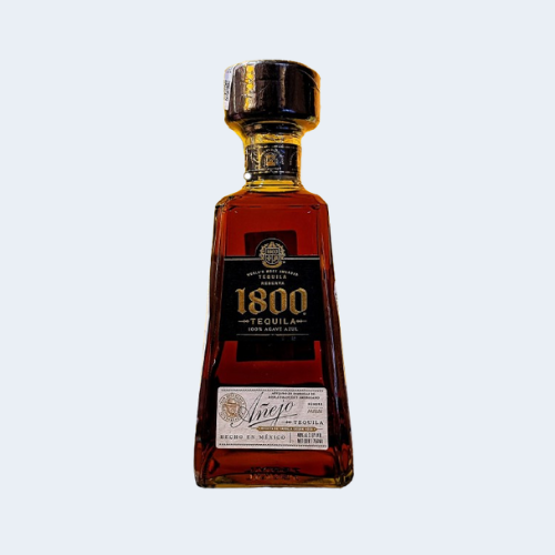 <h4>Tequila Reserva 1800 Anejo</h4>
                                    <div class='border-bottom my-3'></div>
                                    <table id='alt-table' cellpadding='3' cellspacing='1' border='1' align='center' width='80%'>
                                        <thead id='head-dark'><tr><th>Quantity</th><th>Price/Unit</th></tr></thead>
                                        <tr><td>750ml</td><td class='price'>₹5790</td></tr>
                                    </table>
                                    <b class='text-start'>Description :</b>
                                            <p class='text-justify mt-2'>For lovers of the purest tequila in Mexico comes the 1800 Añejo, a classic character, tequila perfect for those seeking an unforgettable experience with this drink. Made with 100% Blue Agave, harvested exclusively on family farms, a process of double distilled and aged for 3 year in French oak barrels, this tequila is born with a unique and distinctive personality of the most classic tequilas. Deep amber color, delicate aroma with hints of vanilla, cinnamon, chocolate and cloves, and an intense flavor with hints of nutty, toffee and spices 1800 Añejo tequila is perfect for all occasions.</p>