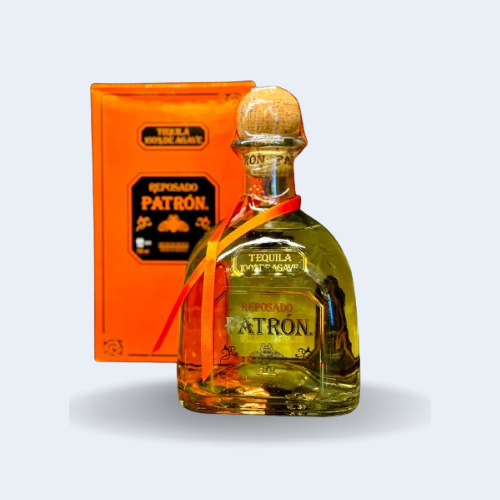 <h4>Patron Reposado Tequila  </h4>
                                             <div class='border-bottom my-3'></div> 
                                            <table id='alt-table' cellpadding='3' cellspacing='1' border='1' align='center' width='80%'>
                                                <thead id='head-dark'><tr><th>Quantity</th><th>Price/Unit</th></tr></thead>
                                                <tr><td>750ml</td><td class='price'>₹5630</td></tr>
                                            </table>
                                            <b class='text-start'>Description :</b>
                                            <p class='text-justify mt-2'>Patrón Reposado is an exquisite tequila that strikes a perfect balance between the agave-forward character of a blanco and the complexity imparted by oak aging. Made from 100% Weber Blue Agave, it undergoes a meticulous aging process in oak barrels for at least two months, resulting in a smooth and refined spirit with notes of oak, vanilla, and caramel.</p>