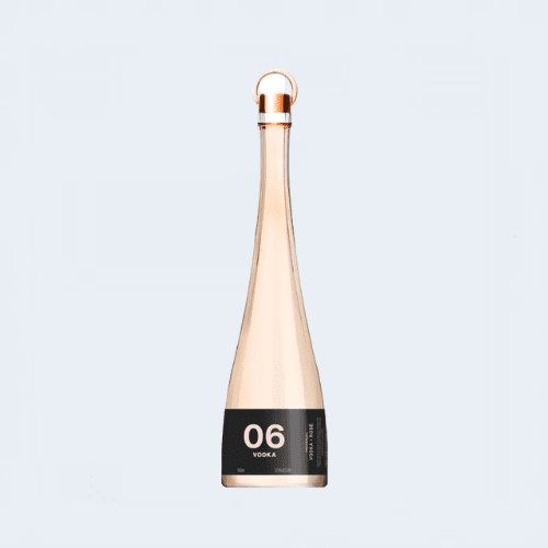<h4>06 Rose Vodka</h4>
                                        <div class='border-bottom my-3'></div> 
                                    <table id='alt-table' cellpadding='3' cellspacing='1' border='1' align='center' width='80%'>
                                        <thead id='head-dark'><tr><th>Quantity</th><th>Price/Unit</th></tr></thead>
                                        <tr><td>700ml</td><td class='price'>₹5640</td></tr>
                                    </table>
                                    <b class='text-start'>Description :</b>
                                            <p class='text-justify mt-2'>06 Rose Vodka is a super-premium vodka made using an extract of the finest Organic Rosé wine from Chateau Vert, AOP 'Côte de Provence' which is infused into smooth, French winter wheat Vodka to create a spirit that delivers a French Riviera explosion on your taste buds.