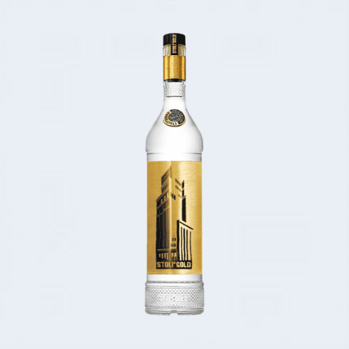 <h4>Stoli Gold Vodka</h4>
                                        <div class='border-bottom my-3'></div> 
                                    <table id='alt-table' cellpadding='3' cellspacing='1' border='1' align='center' width='80%'>
                                        <thead id='head-dark'><tr><th>Quantity</th><th>Price/Unit</th></tr></thead>
                                        <tr><td>750ml</td><td class='price'>₹3300</td></tr>
                                    </table>
                                    <b class='text-start'>Description :</b>
                                            <p class='text-justify mt-2'>Stoli® Gold harnesses some of the world's most precious materials to produce a sublimely rich vodka experience. Our Alpha Grade spirit is filtered through shungite, a rare type of carbon. Shungite has hollow spherical molecules, allowing it to absorb every impurity without disrupting the mineral balance.</p>