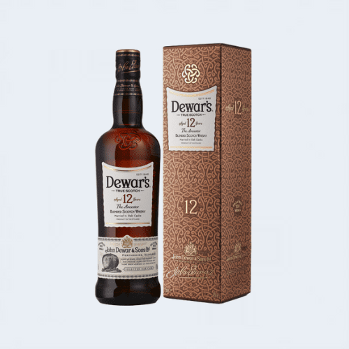 <h4>Dewar's 12YO Blended Scotch Whiskey</h4>
                                              <div class='border-bottom my-3'></div> 
                                            <table class='mb-3' id='alt-table' cellpadding='3' cellspacing='1' border='1' align='center' width='80%'>
                                                <thead id='head-dark'><tr><th>Quantity</th><th>Price/Unit</th></tr></thead>
                                                <tr><td>750ml</td><td class='price'>₹2900</td></tr>
                                            </table>
                                            <b class='text-start'>Description :</b>
                                            <p class='text-justify mt-2'>Dewar's 12YO Blended Scotch is Sweet fruit and creamy malt on the nose with a strong note of indefinable fruit and the creamy barley malt on the palate with a sweet and mild spice note on the finish. Nothing exciting, nothing to write home about, but a very nice daily drinker if there ever was one.</p>