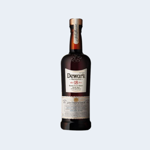 <h4>Dewar's 18YO Blended Scotch Whisky</h4> 
                                              <div class='border-bottom my-3'></div> 
                                            <table class='mb-3' id='alt-table' cellpadding='3' cellspacing='1' border='1' align='center' width='80%'>
                                                <thead id='head-dark'><tr><th>Quantity</th><th>Price/Unit</th></tr></thead>
                                                <tr><td>750ml</td><td class='price'>₹6110</td></tr>
                                            </table>
                                            <b class='text-start'>Description :</b>
                                            <p class='text-justify mt-2'>Dewar's 18YO Blended Scotch Whisky is a blended scotch well matured for about eighteen years in sherry, bourbon, and oak casks, originating from Scotland. This dark golden amber-colored scotch has an alcohol volume of 40% and is recommended to consume with red meats.</p>