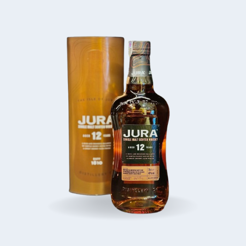 <h4> Jura 12 Single Malt Scotch Whisky </h4>
                                             <div class='border-bottom my-3'></div> 
                                            <table id='alt-table' cellpadding='3' cellspacing='1' border='1' align='center' width='80%'>
                                                <thead id='head-dark'><tr><th>Quantity</th><th>Price/Unit</th></tr></thead>
                                                <tr><td>700ml</td><td class='price'>₹5770</td></tr>
                                            </table>
                                            <b class='text-start'>Description :</b>
                                            <p class='text-justify mt-2'>
                                                Jura 12 Year Old Whisky is a  Single Malt refined Scotch known for its smoothness and balanced flavor profile. It offers notes of honey, vanilla, and a hint of spice, with a touch of oak from its aging process. Ideal for those seeking a classic and approachable whisky experience.
                                            </p>