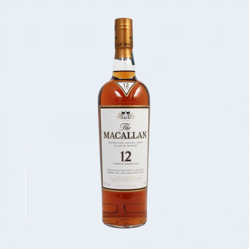 <h4>The Macallan 12 Year Sherry Oak Single Malt Scotch Whisky</h4>
                                             <div class='border-bottom my-3'></div> 
                                            <table id='alt-table' cellpadding='3' cellspacing='1' border='1' align='center' width='80%'>
                                                <thead id='head-dark'><tr><th>Quantity</th><th>Price/Unit</th></tr></thead>
                                                <tr><td>750ml</td><td class='price'>₹6820</td></tr>
                                            </table>
                                            <b class='text-start'>Description :</b>
                                            <p class='text-justify mt-2'>
                                               Matured in predominantly sherry seasoned European oak casks, this exceptional single malt whisky has distinct tasting notes of ginger, dried fruits and spice. On the nose, dried fruit, candied citrus peel and oak, with notes of ginger and nutmeg.
                                            </p>